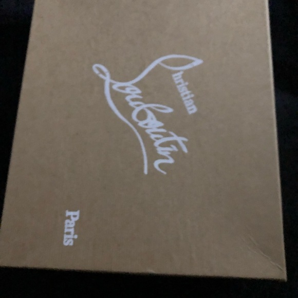 Louboutin Karina V Vel Watersnake Neptune size 37 - Picture 6 of 6